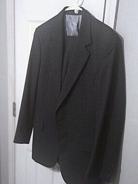 Saville Row Men Bluush Gray 2 Piece Suit  39R